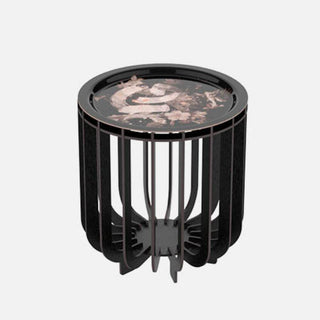 Ibride Extra-Muros Medusa 39 OUTDOOR coffee table with Lévitation Rose tray diam. 39 cm. Buy on Shopdecor IBRIDE collections