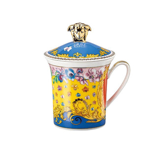 Versace meets Rosenthal 30 Years Mug Collection Primavera mug with lid Buy on Shopdecor VERSACE HOME collections
